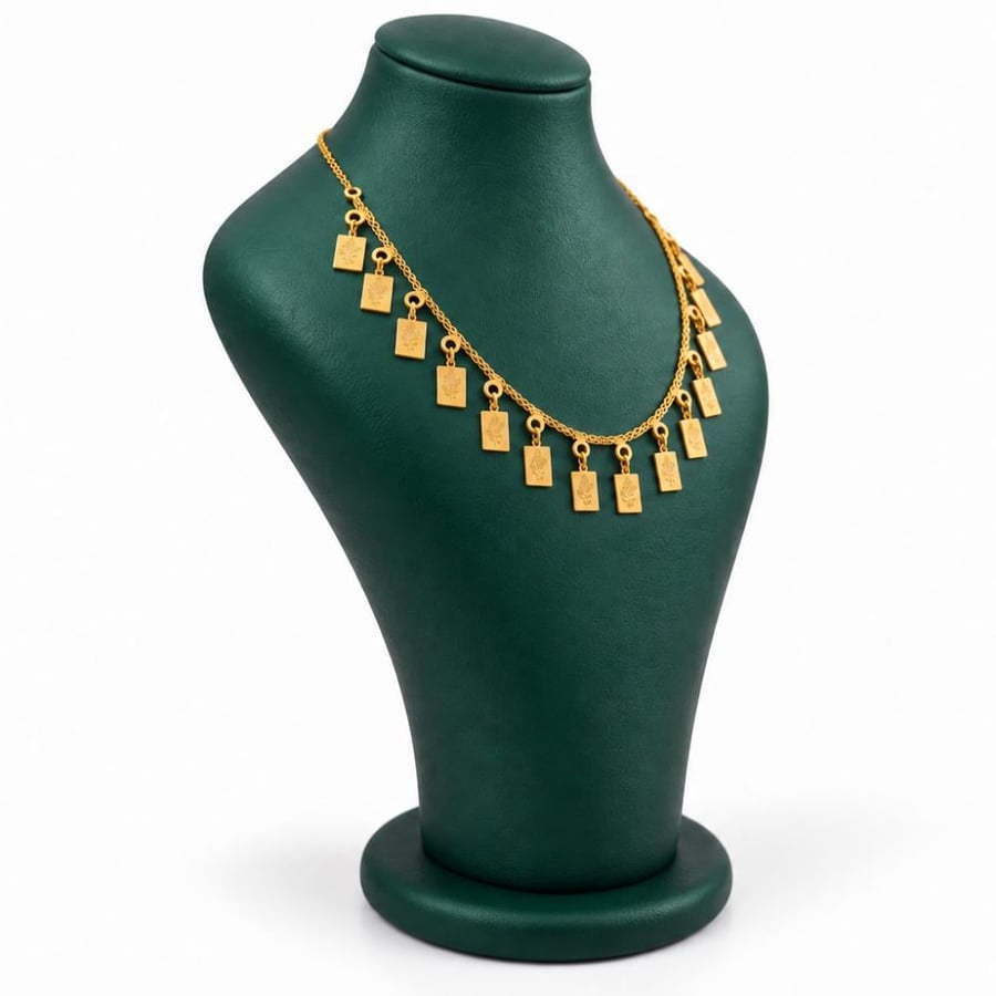 عقد السبيكة ذهب عيار 21