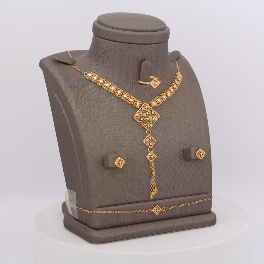 طقم شبكة فاخر عيار 21