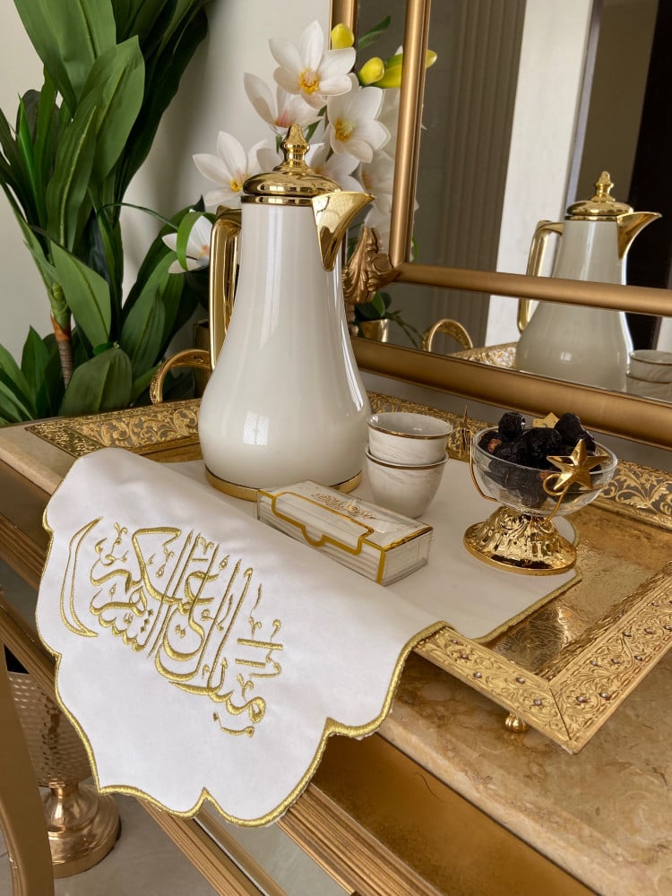مفرش مبارك عليكم الشهر