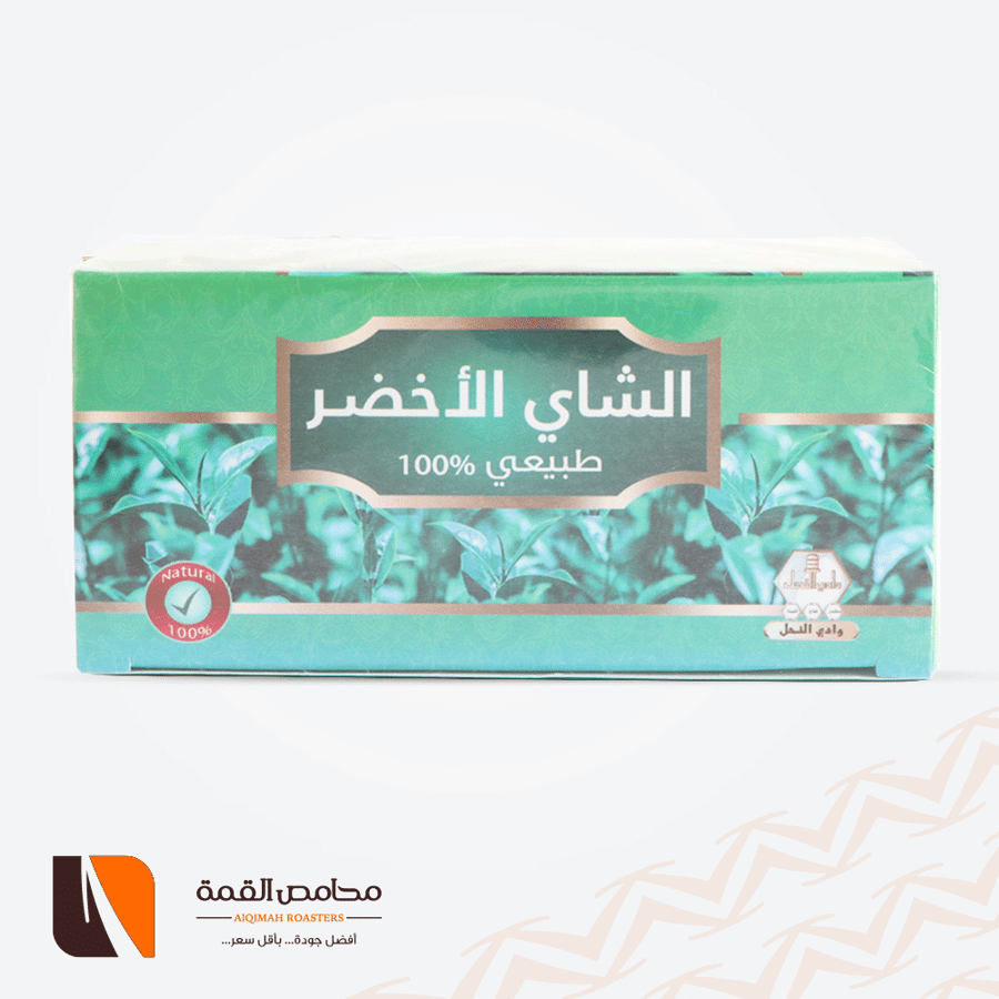 مشروب شاي أخضر طبيعي وادي النحل 30 كيس
