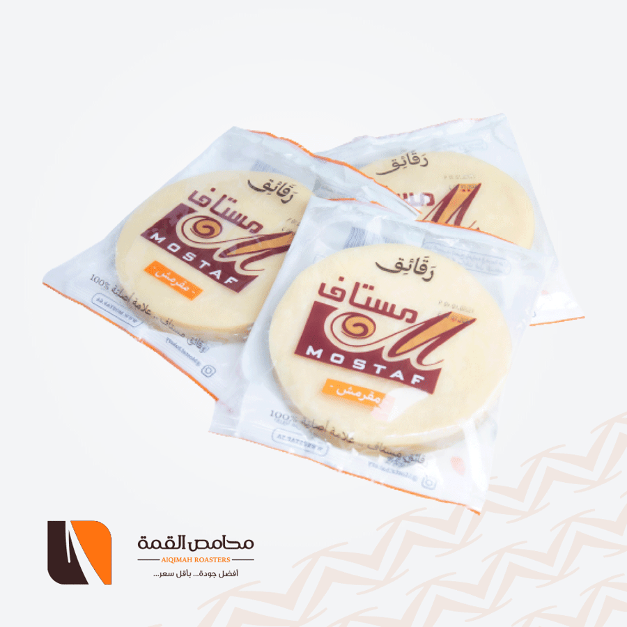 رقائق دائري مقرمش مستاف