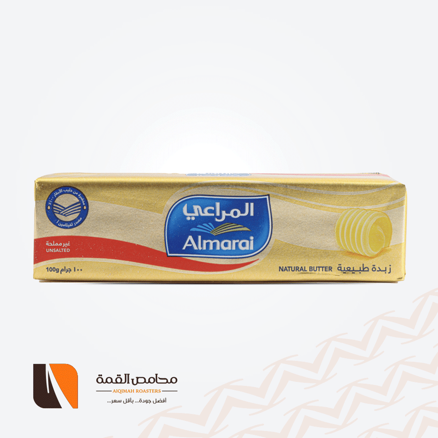 زبدة المراعي الطبيعية غير المملحة 100 جرام