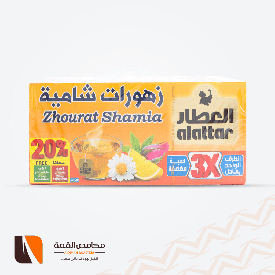 شاي العطار زهورات شامية 20 كيس