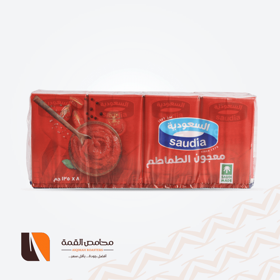 Saudi tomato paste 135X8 grams