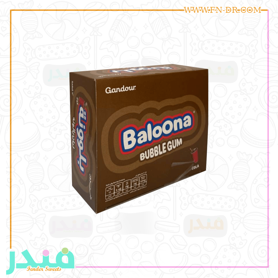 غندور بلوونة لبان بنكهة الكولا
