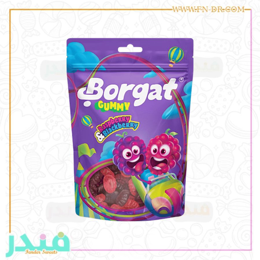 بورقات جيلي توت العليق وبلاك بيري جامي