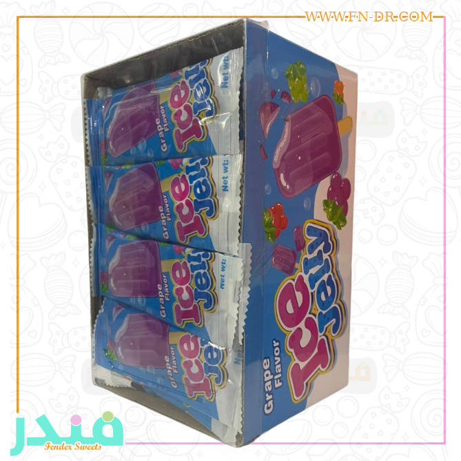 ايس جيلي بنكهة العنب