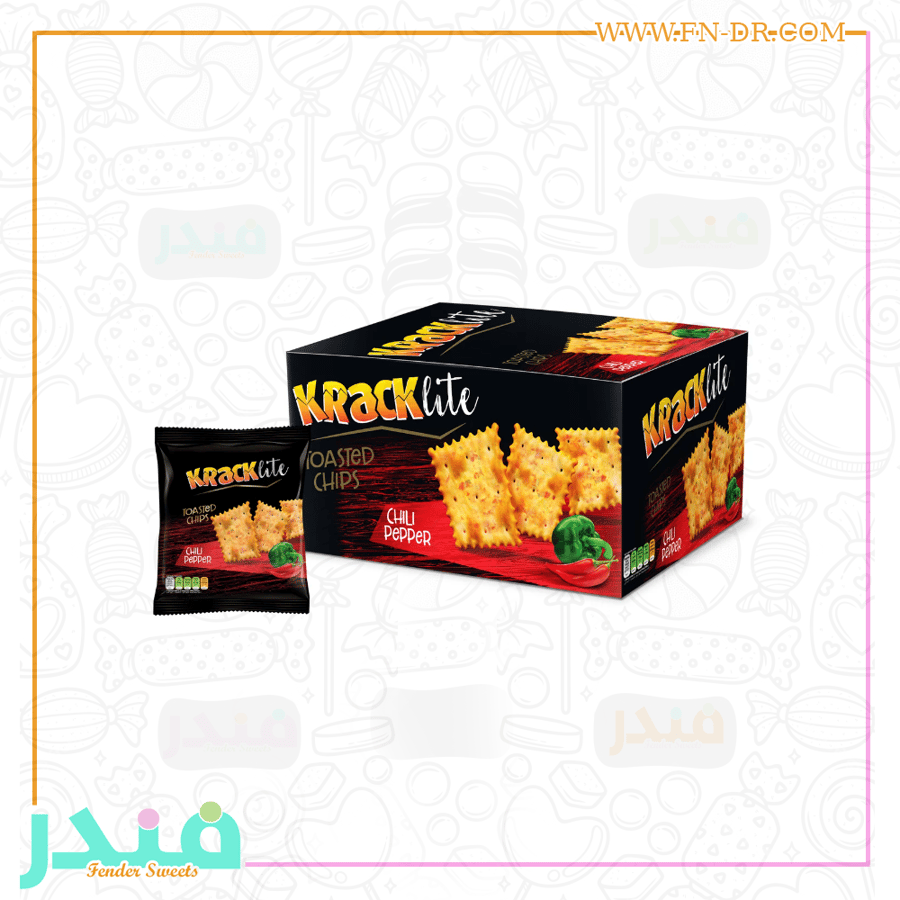 كراكلايت رقائق الفلفل الحار