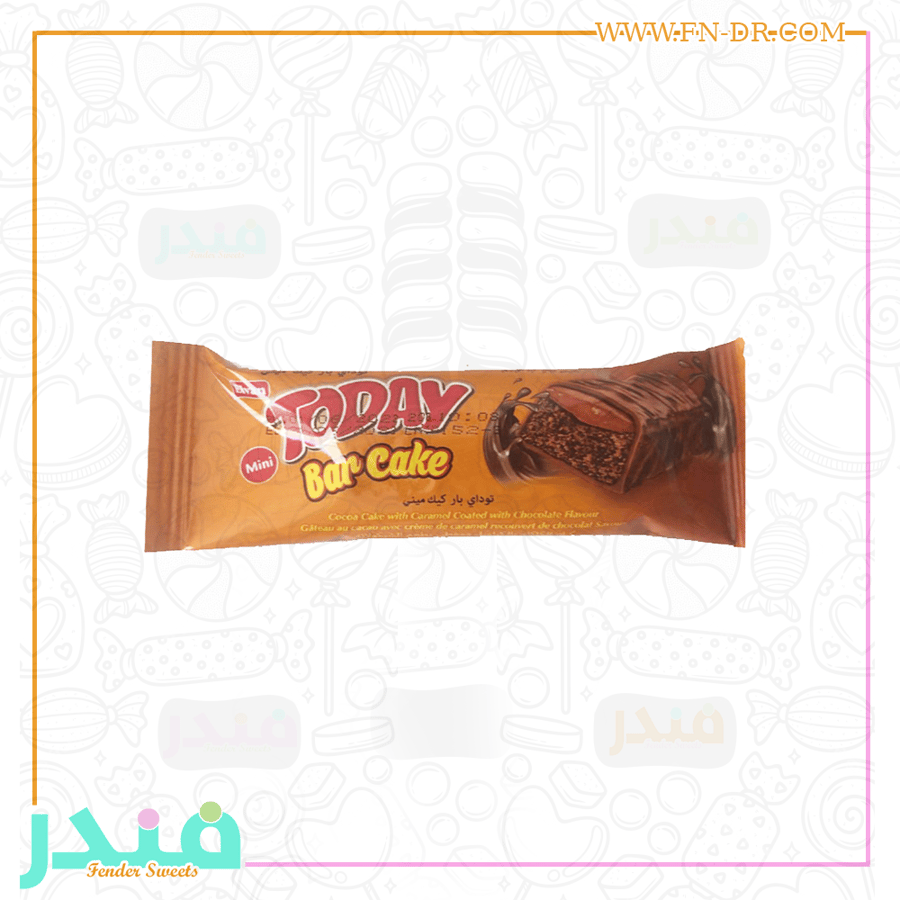 كيك توداي بار بالكراميل