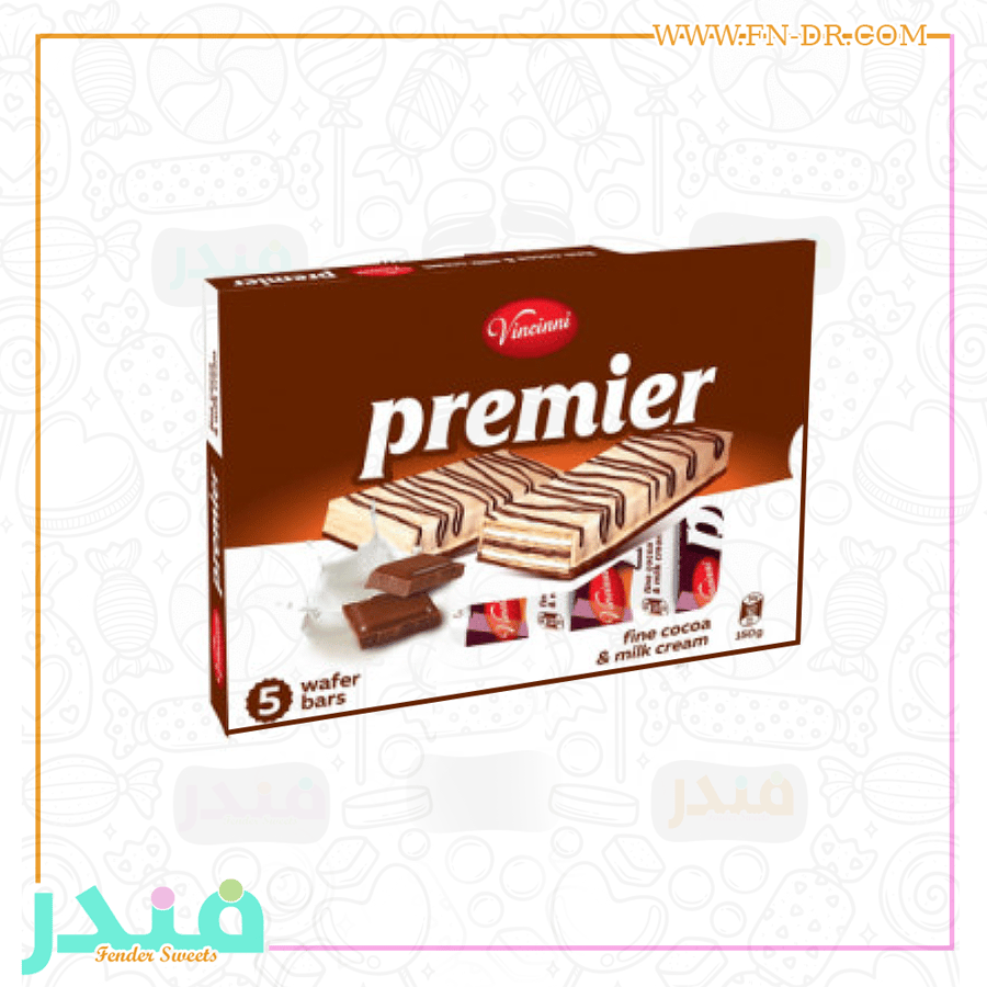 ويفر بالحليب وكريمة الشوكلاته
