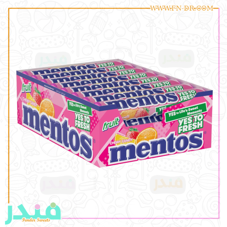 حلوى منتوس بنكهة الفاكهة