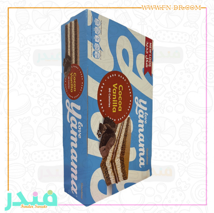 يمامه كيك بكريمة الشوكولاتة والفانيلا