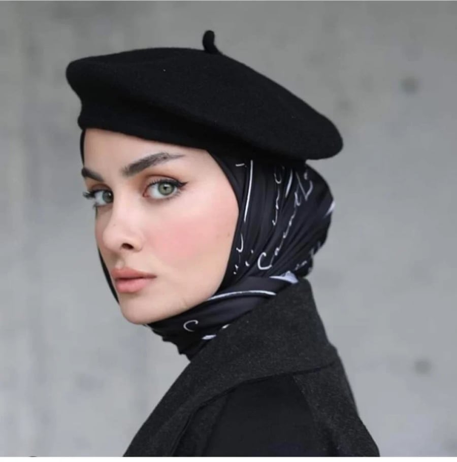 قبعه فرنسيه -سمارت حجاب