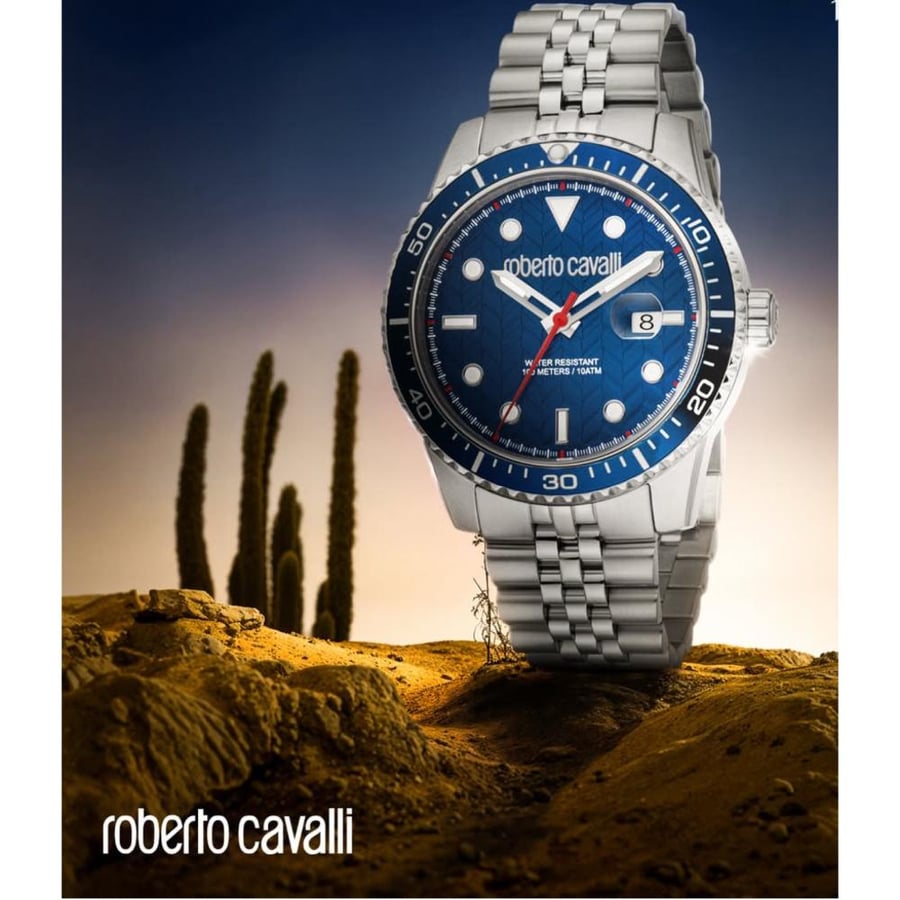 ساعة roberto cavalli