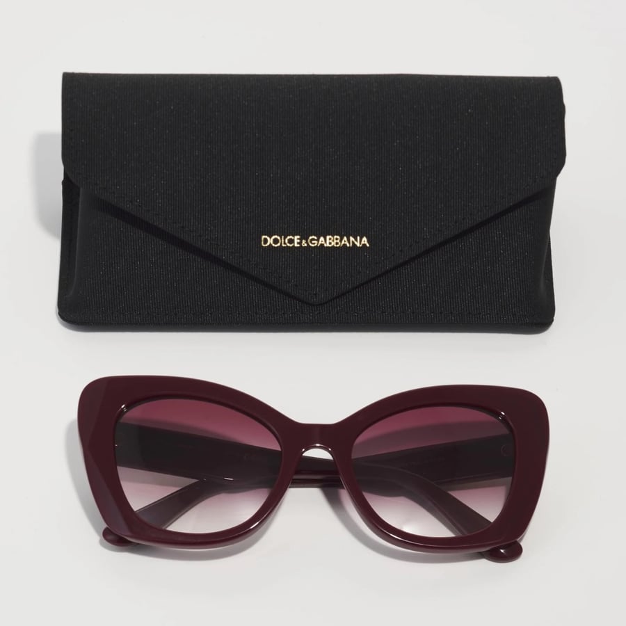 نظارة dolce & gabbana عنابي