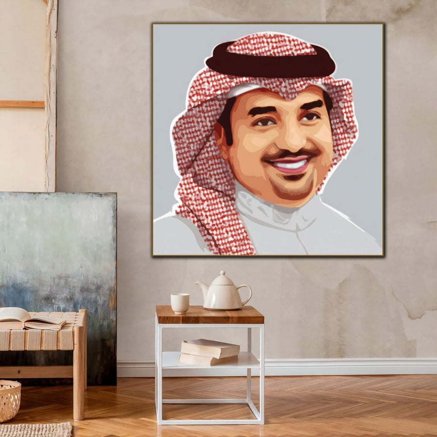 لوحة جدارية كانفس - شخصيات فنية