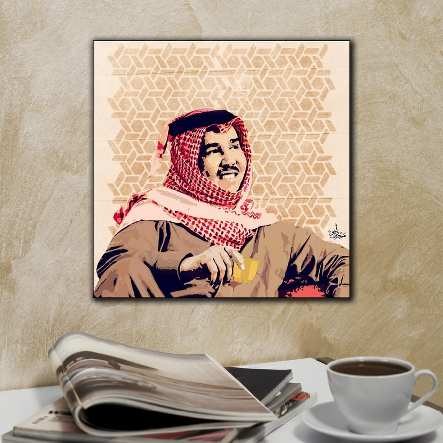 لوحة جدارية كانفس - شخصيات فنية