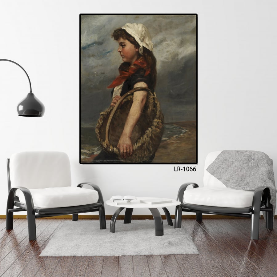 Wall canvas mural