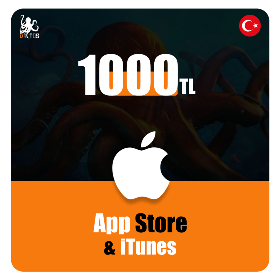 بطاقة ابل ستور & ايتونز (1000TL)