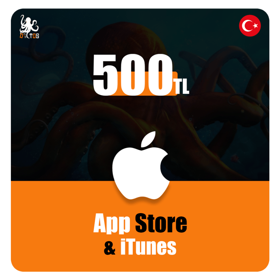 بطاقة ابل ستور & ايتونز (500TL)