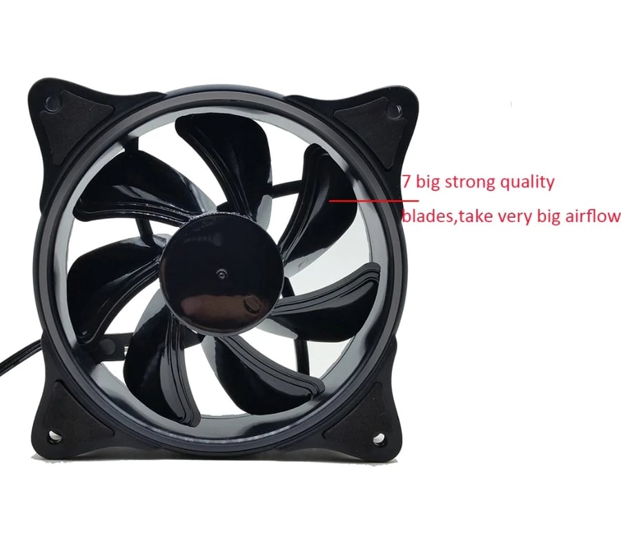مروحة 120MM RGB