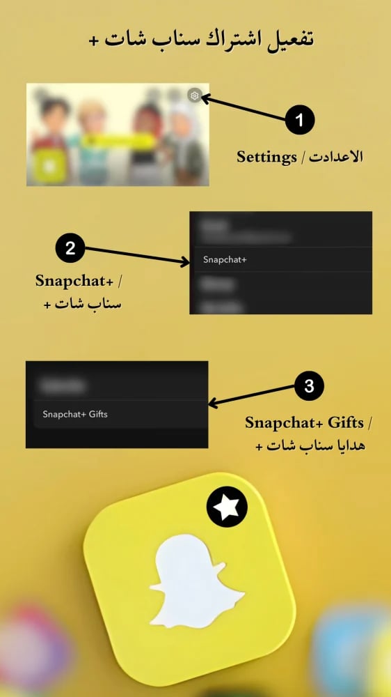 اشتراك سناب شات بلس