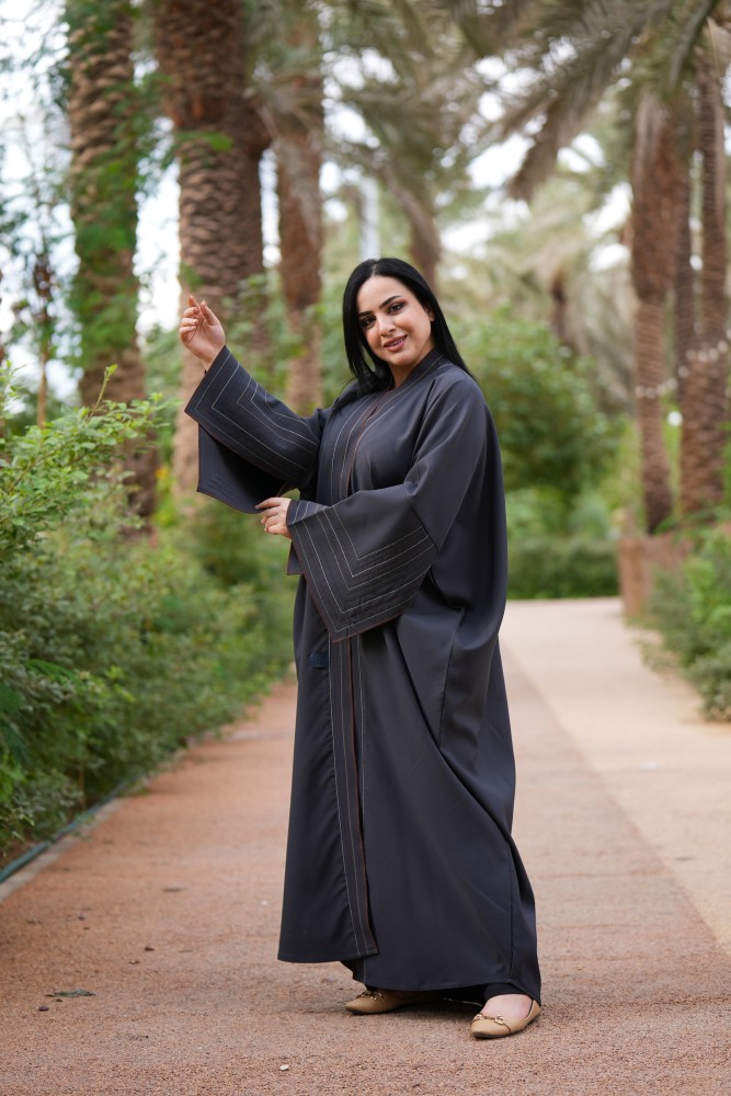 عباية قماش باربي ثقيل # 1028