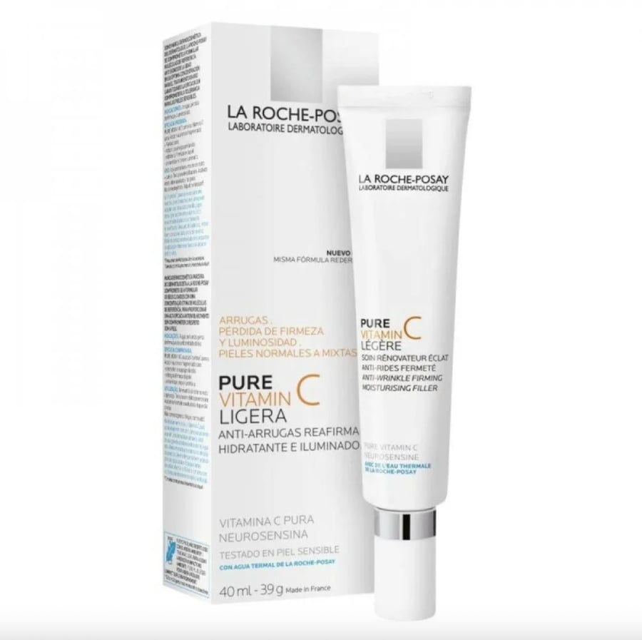 لاروش بوزيه كريم الوجه فيتامين سي المضاد للشيخوخة 40 مل | LA ROCHE-POSAY Pure Vitamin C Light