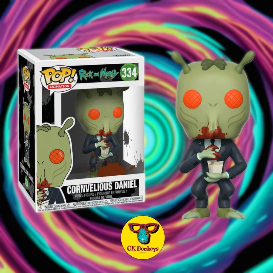 Funko Pop! Rick and Morty! Cornvelious Daniel