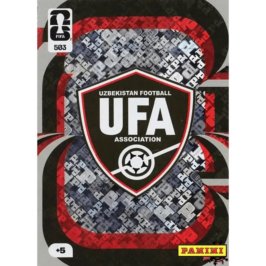 503 | Panini | Adrenlyn XL | FIFA World Cup | 2026 | Badge | Uzbekistan