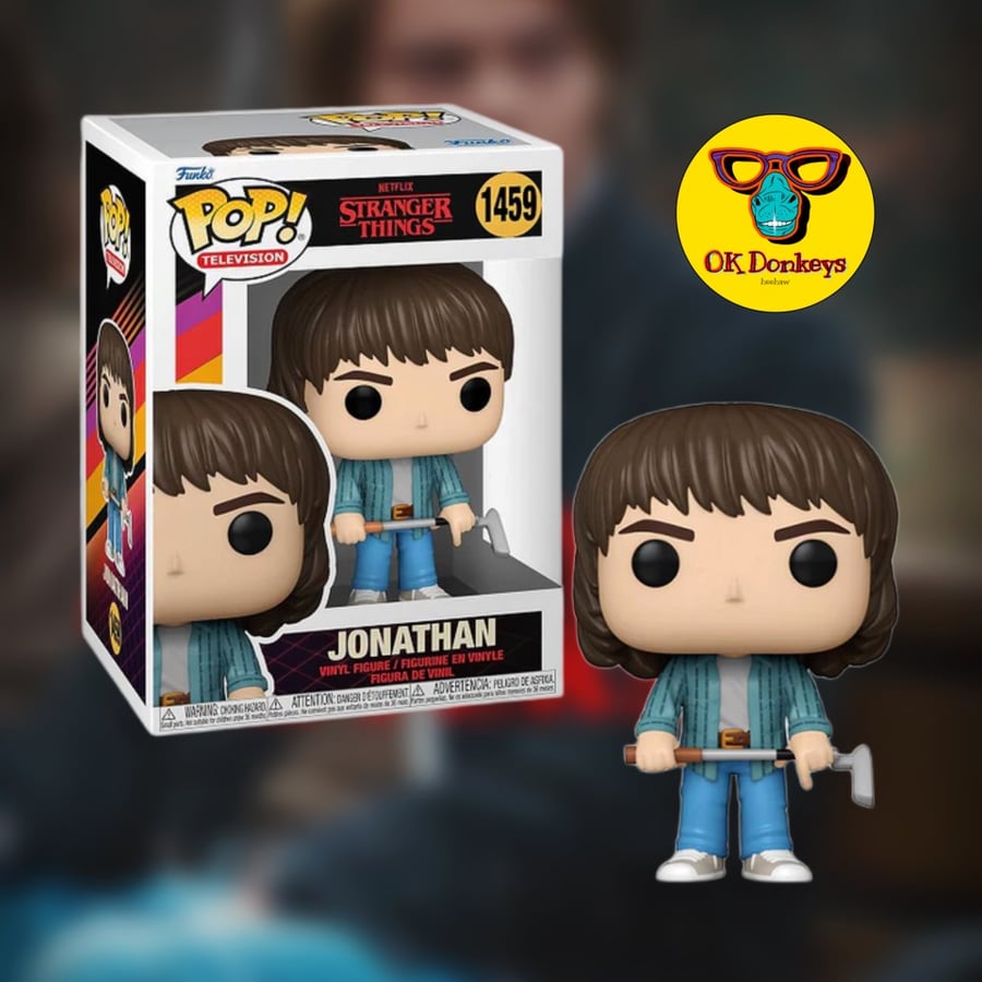 Stranger Things Season 4 Jonathan with Golf Club Funko Pop! Vinyl Figure #1459