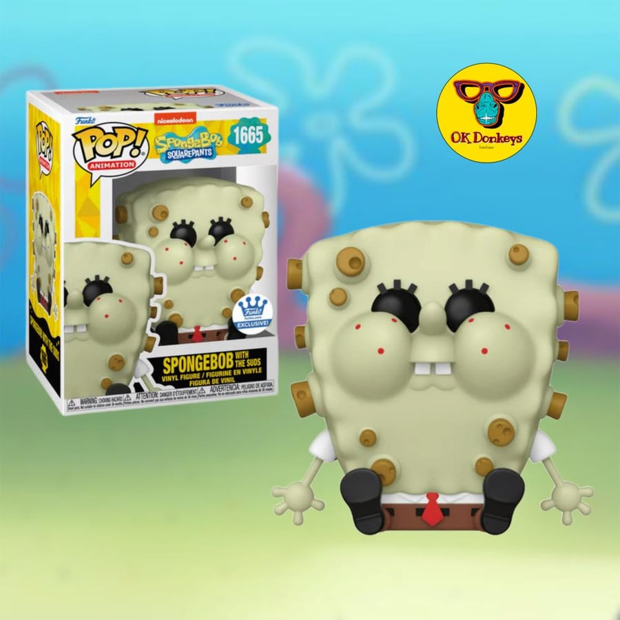 SpongeBob with The Suds Funko Pop! - SpongeBob SquarePants - Funko Shop Exclusive