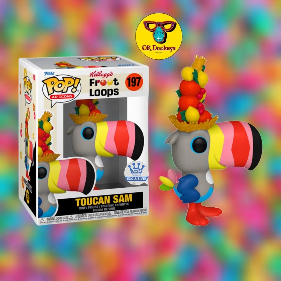 Kellogg's Froot Loops - Vintage Toucan Sam Pop! Vinyl Figure