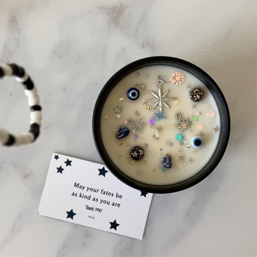 Blue eye candle
