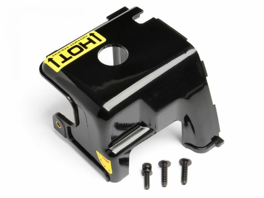 15434 - ENGINE COVER (BLACK)