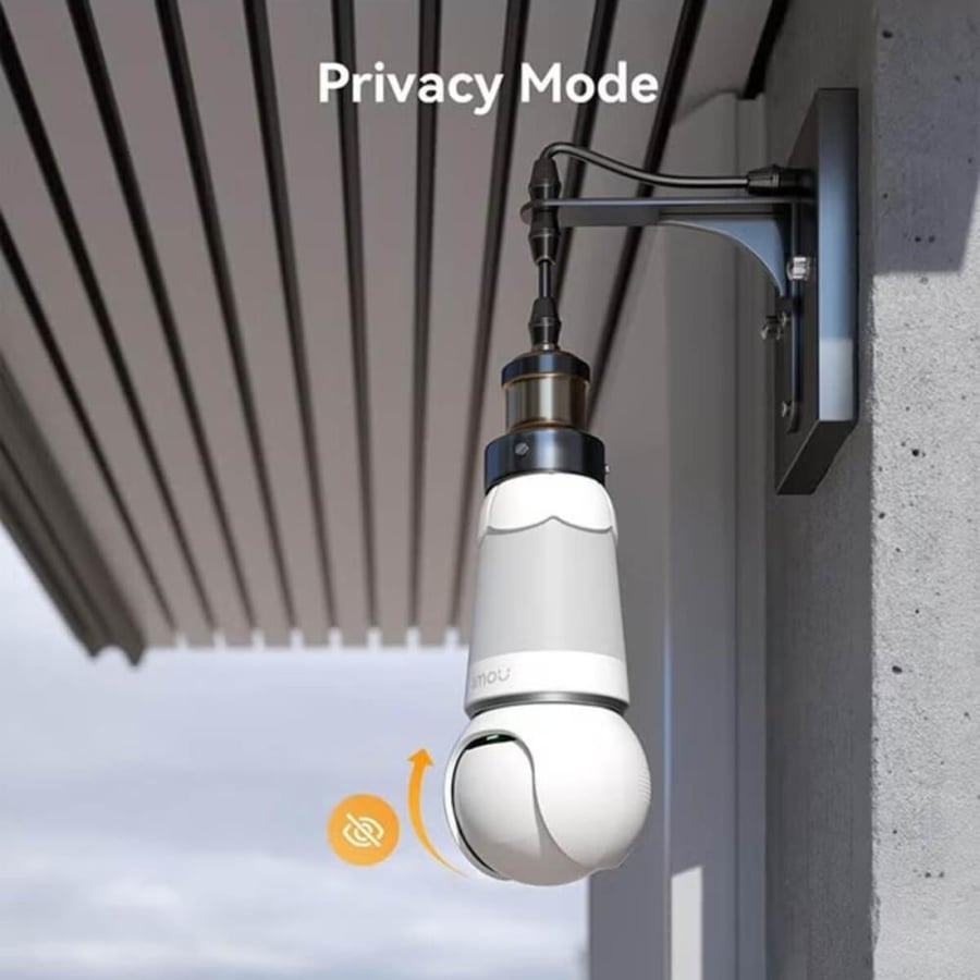 وضع الخصوصية التلقائي في كاميرا IMOU Bulb Cam 3MP للحماية
