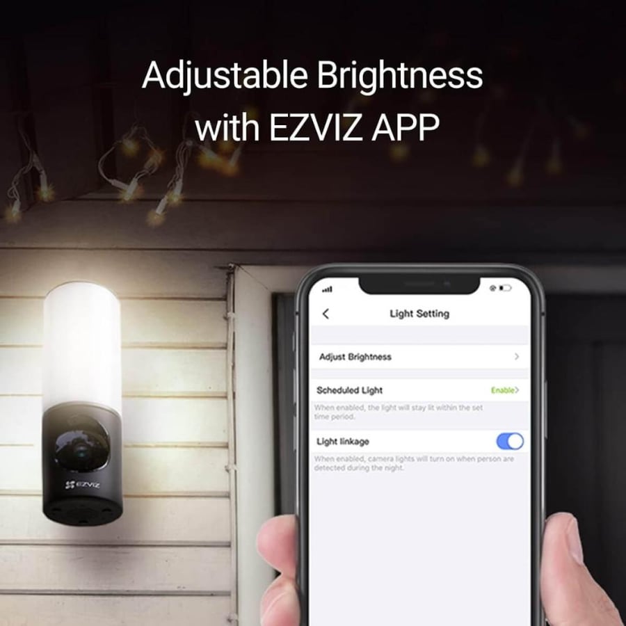 EZVIZ LC3 بدقة 4MP مع تغطية واسعة وكشف ذكي للأشخاص