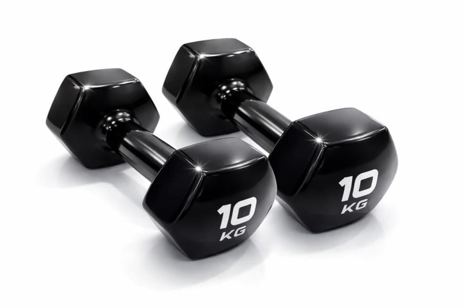 جوز دمبل اثقال ملون متعدد الاوزان 10 كيلو - EXO-365