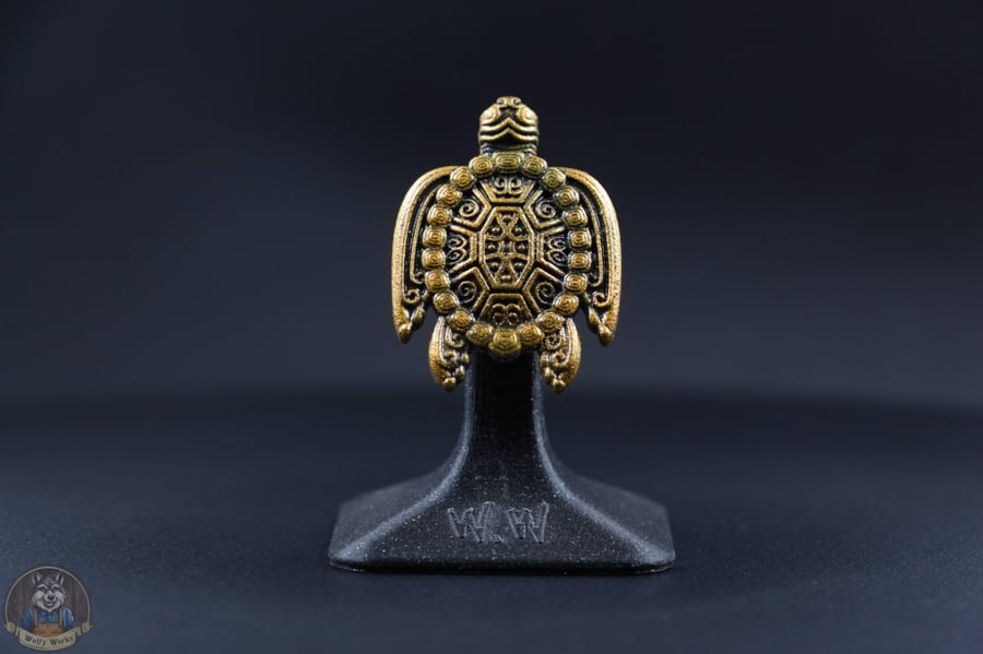 Mandala turtle Broche