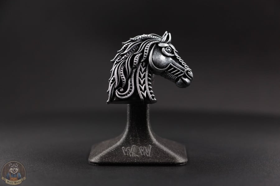 Mandala Horse Broche