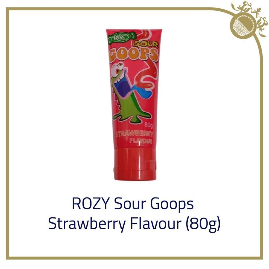 Rozy Sour Goops  Strawberry Candy