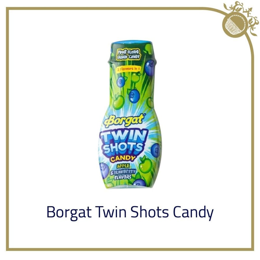 Borgat Twin Shots Candy توت وتفاح