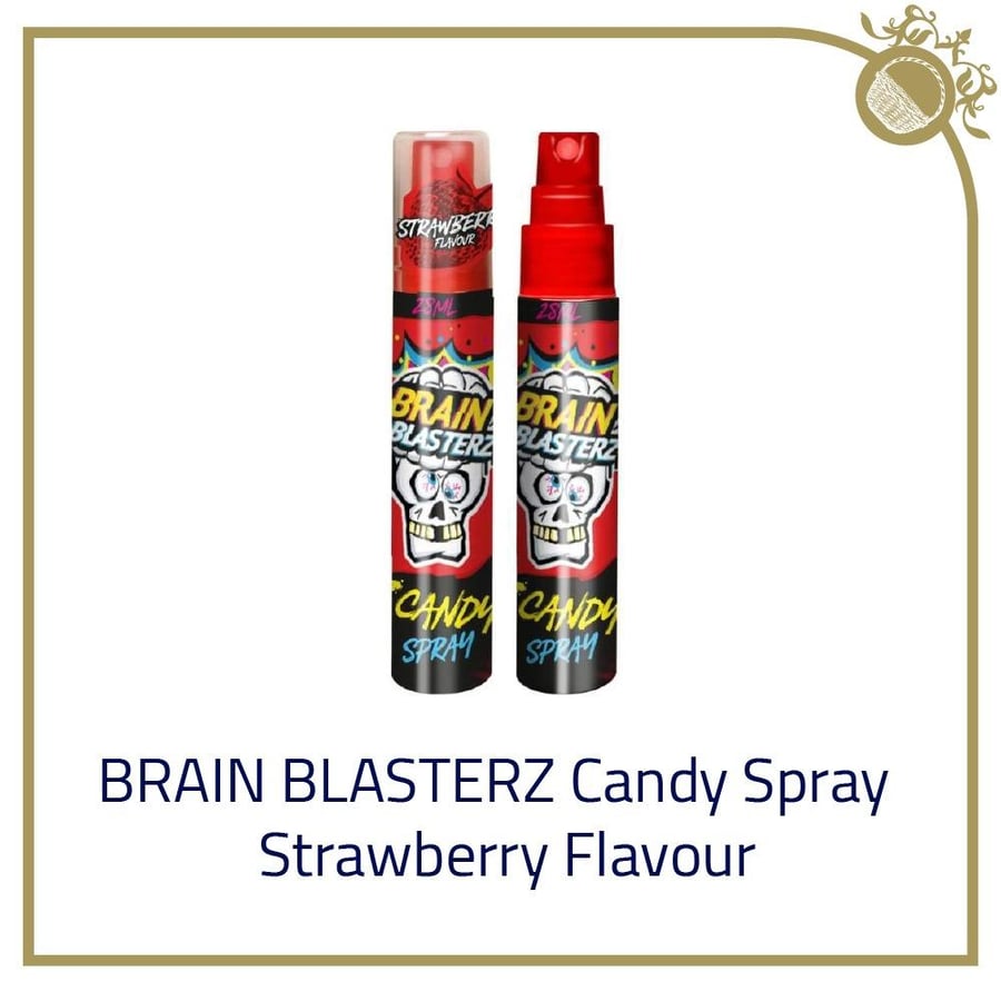Brain Blasterz Candy- Spray Strawberry