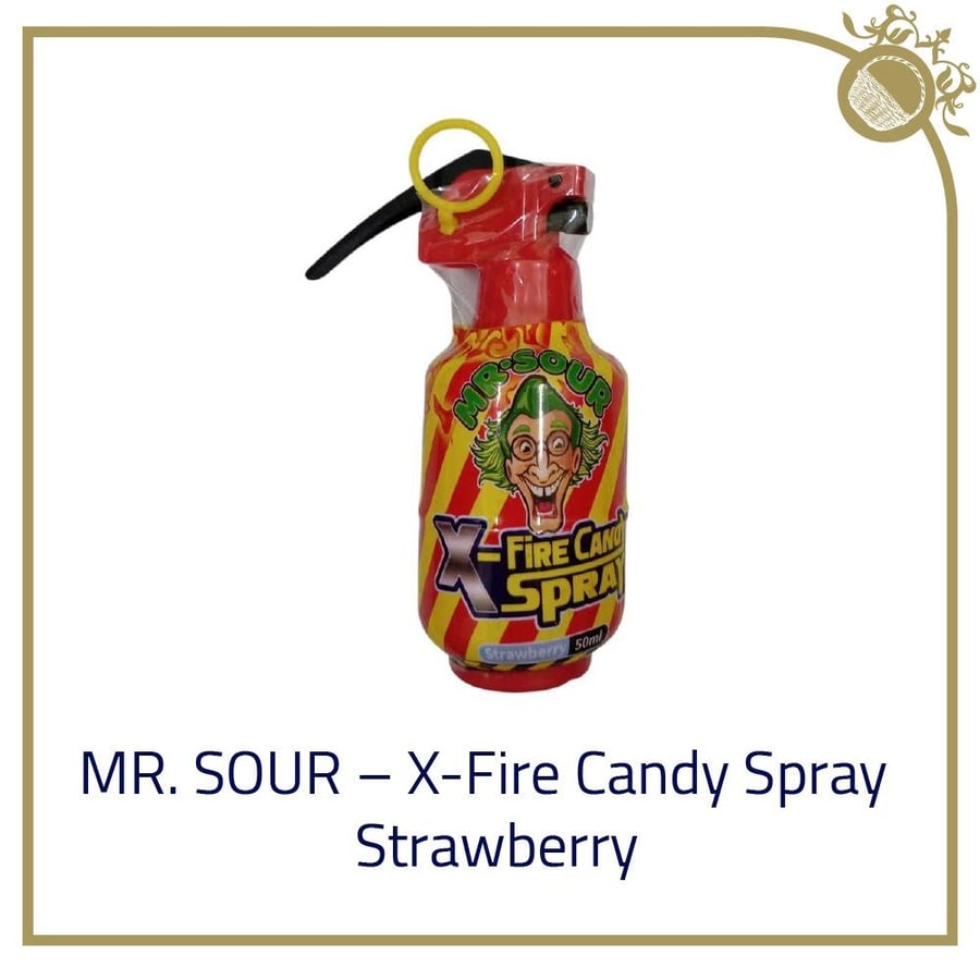 Mr Sour - X-Fire Candy Spray Strawberry