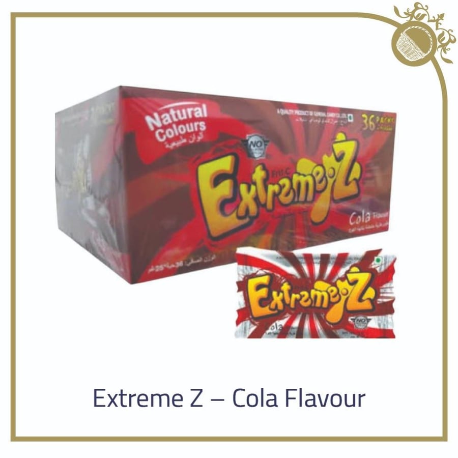 Extreme'z - Cola Flavor (نكهة الكولا) - 36 حبة