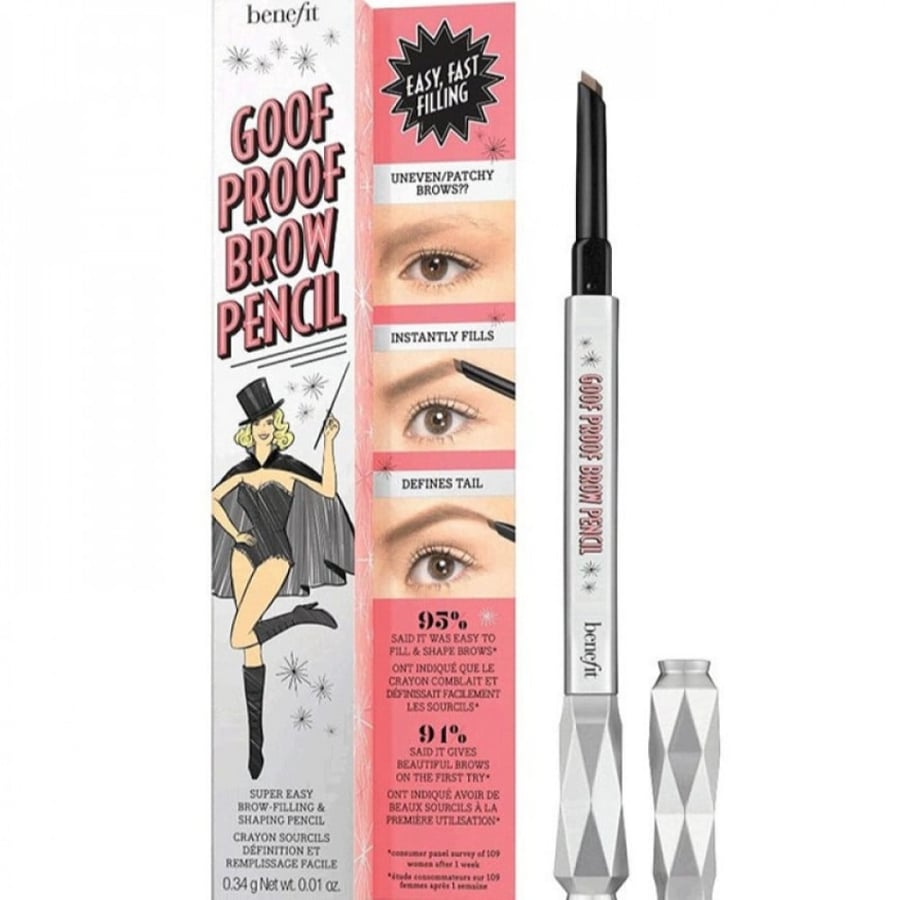 Benfit Cosmetics - Eyebrow Pencil Goof Proof 04 Medium Brown