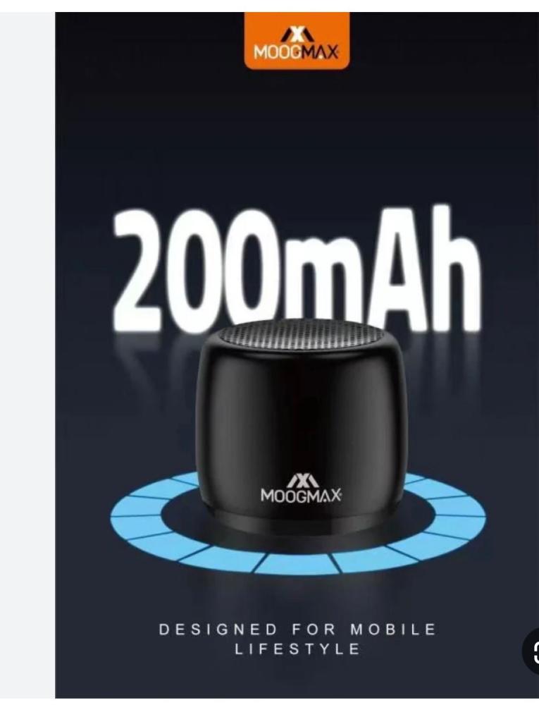 Small-sized wireless speaker from Mowj Max