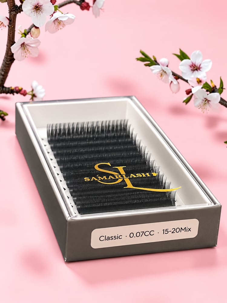 رموش سلك متعددة العكفات | سمك 0.07 | الأطوال 15-20 mm
