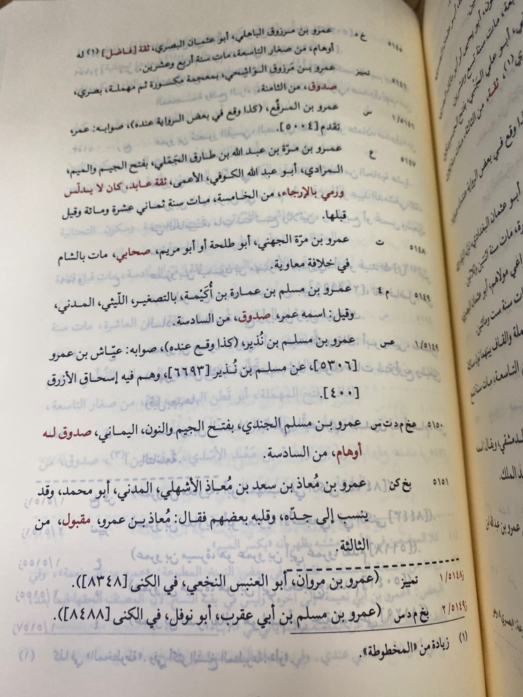تقريب التهذيب - ورق اصفر