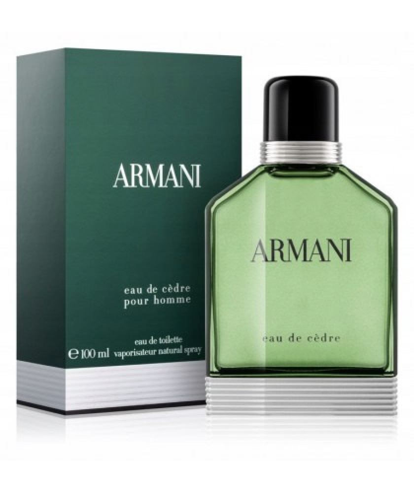 عطر ارماني او دو سيدار الاخضر او دي تواليت 100مل